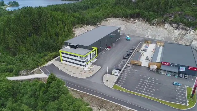 Nytt kombinasjonsbygg – kontor og lager – Fossveien 61 · Egersund